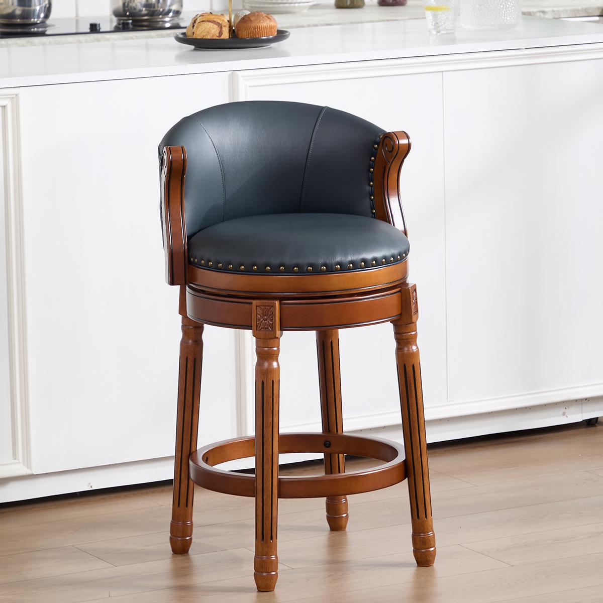 Home Bar Stools - Барные стулья из натуральной кожи, высота