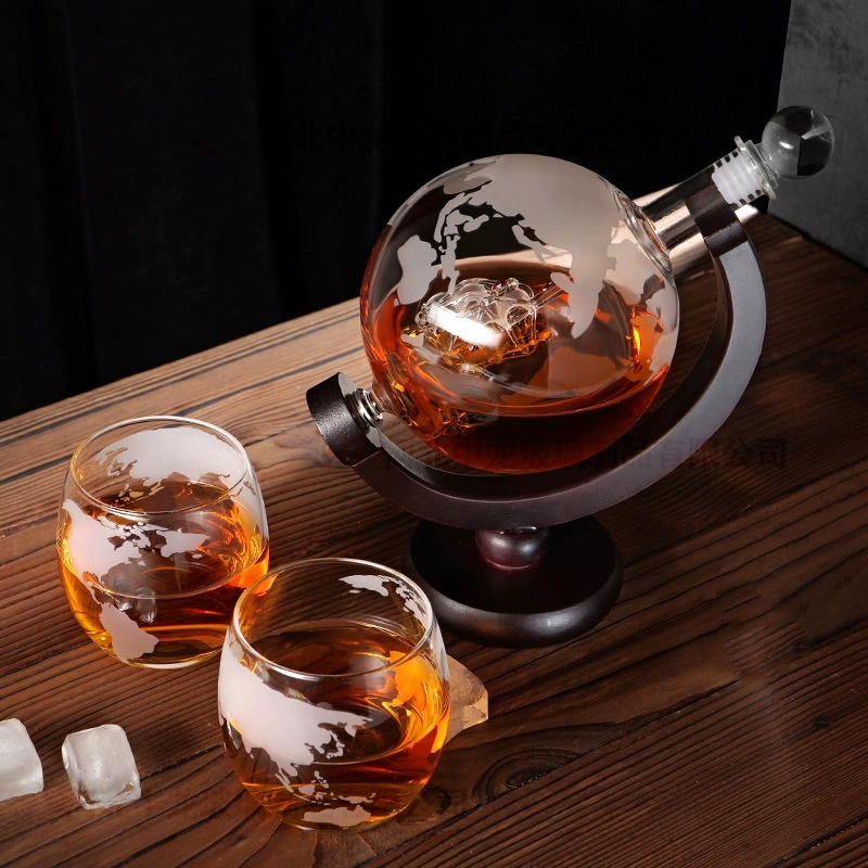 Decanter Globe Set - Набор креативных графинов в виде глобуса