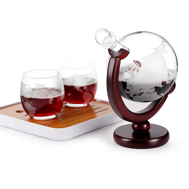 Графин для виски, набор бокало – обзор и цена Decanter Globe Set