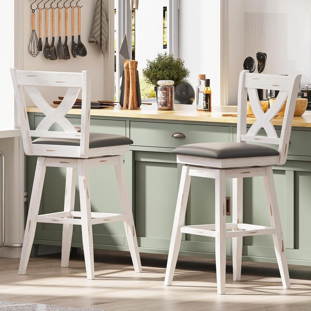 Набор из 2 вращающихся барных  – обзор и цена Home Bar Stools