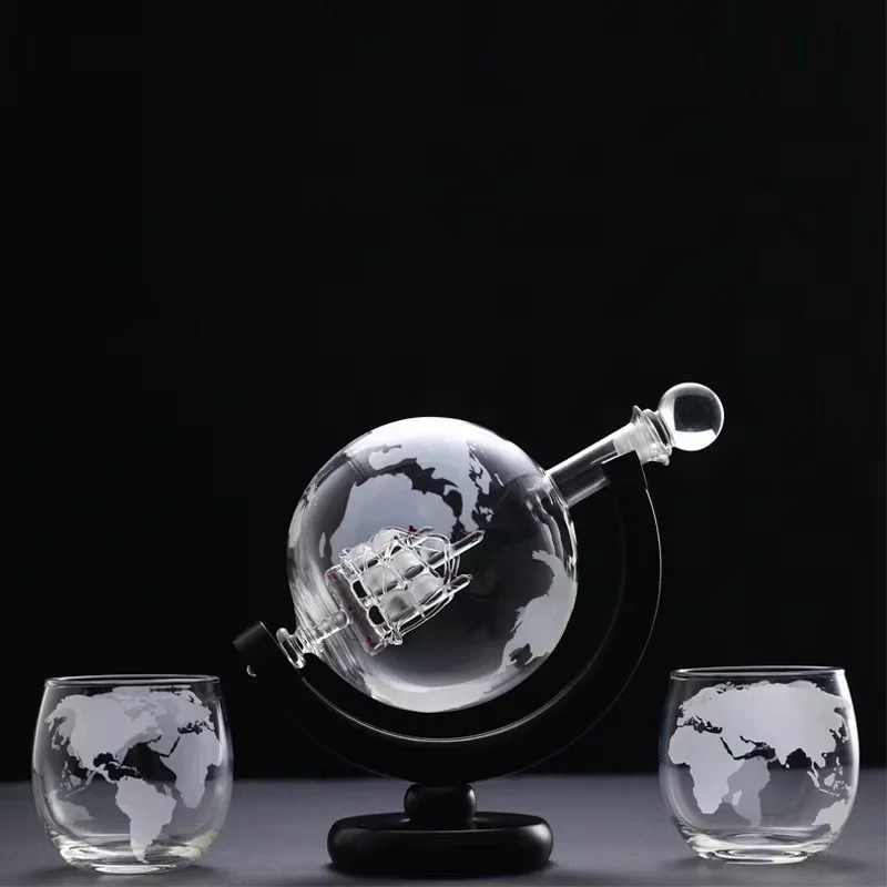 Набор стекол для виски, графин – обзор и цена Decanter Globe Set