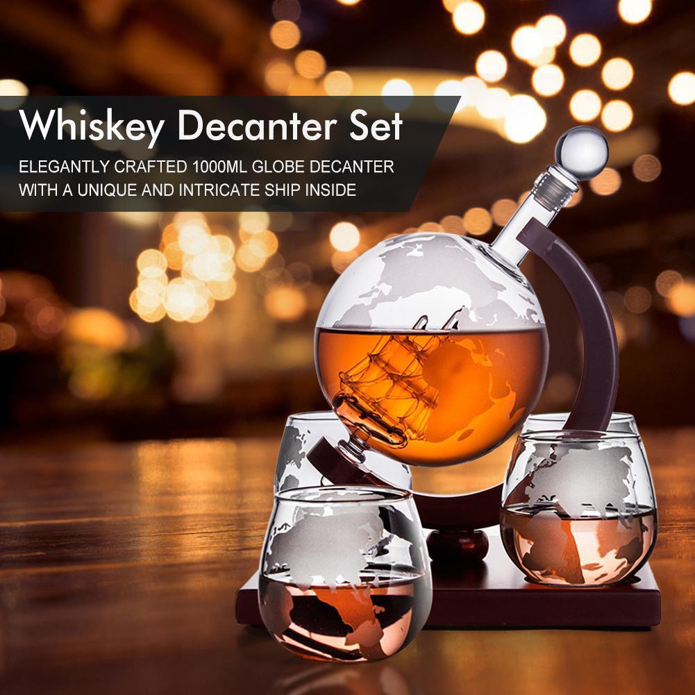 Декантер-глобус для виски с ка – обзор и цена Decanter Globe Set