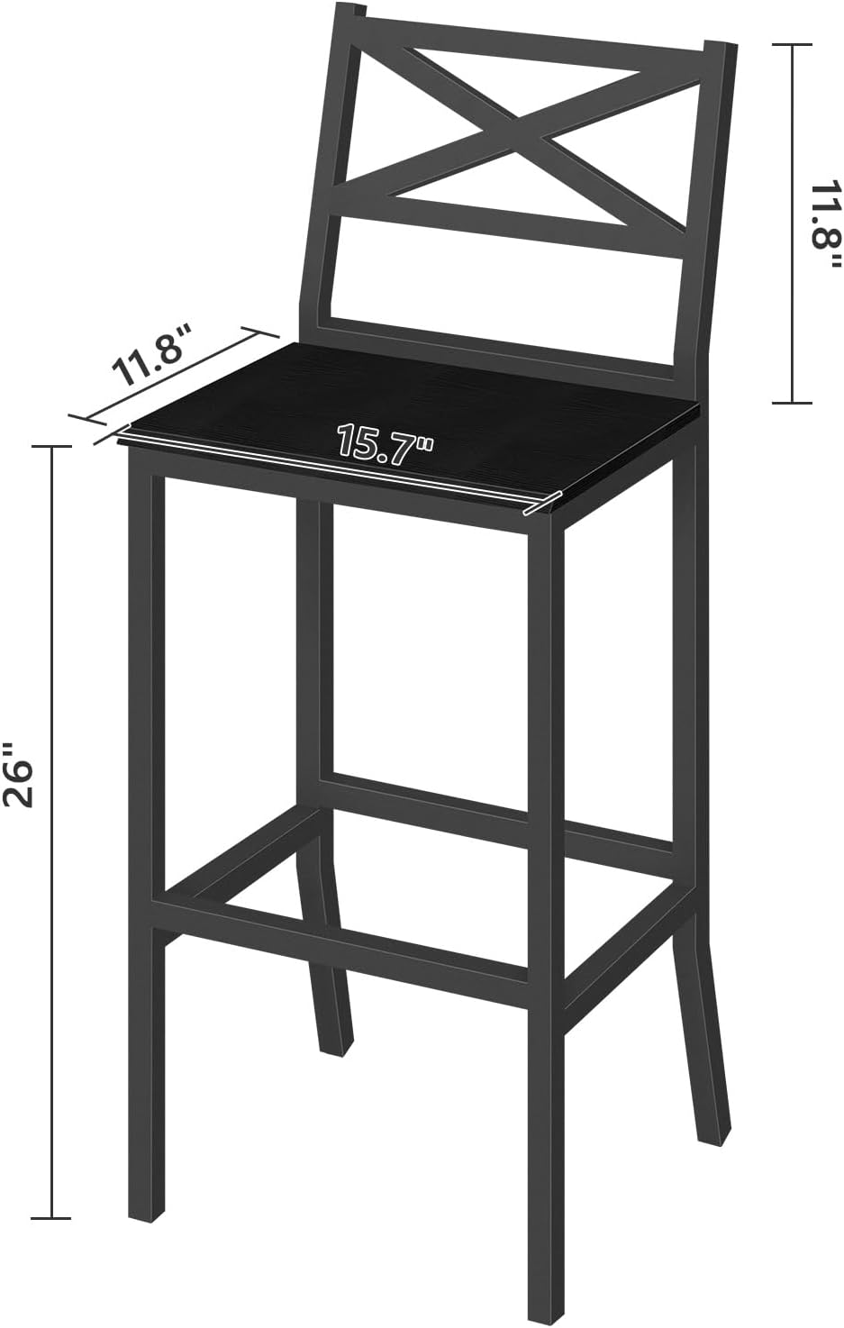Барные стулья, комплект из 2 б – обзор и цена Home Bar Stools