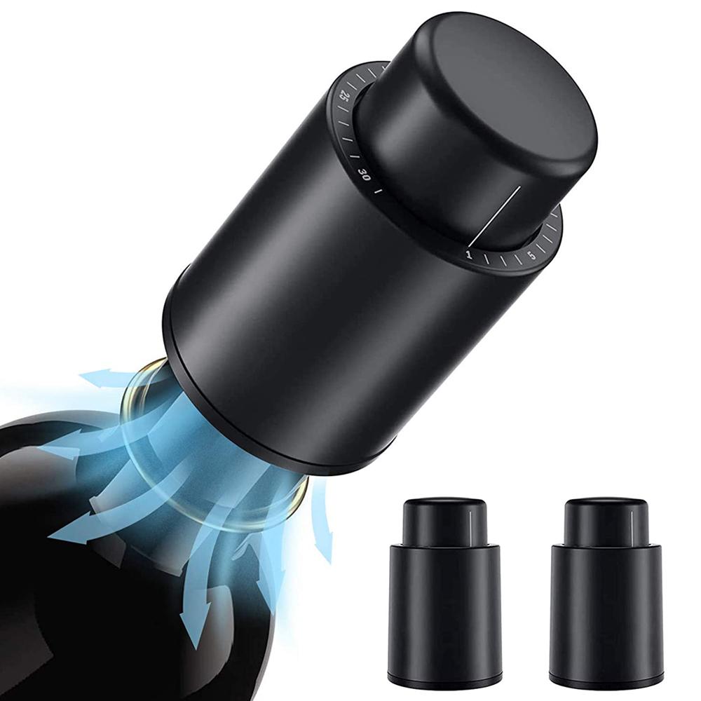 Вакуумная пробка для бутылки в – обзор и цена Wine Preservation Pump
