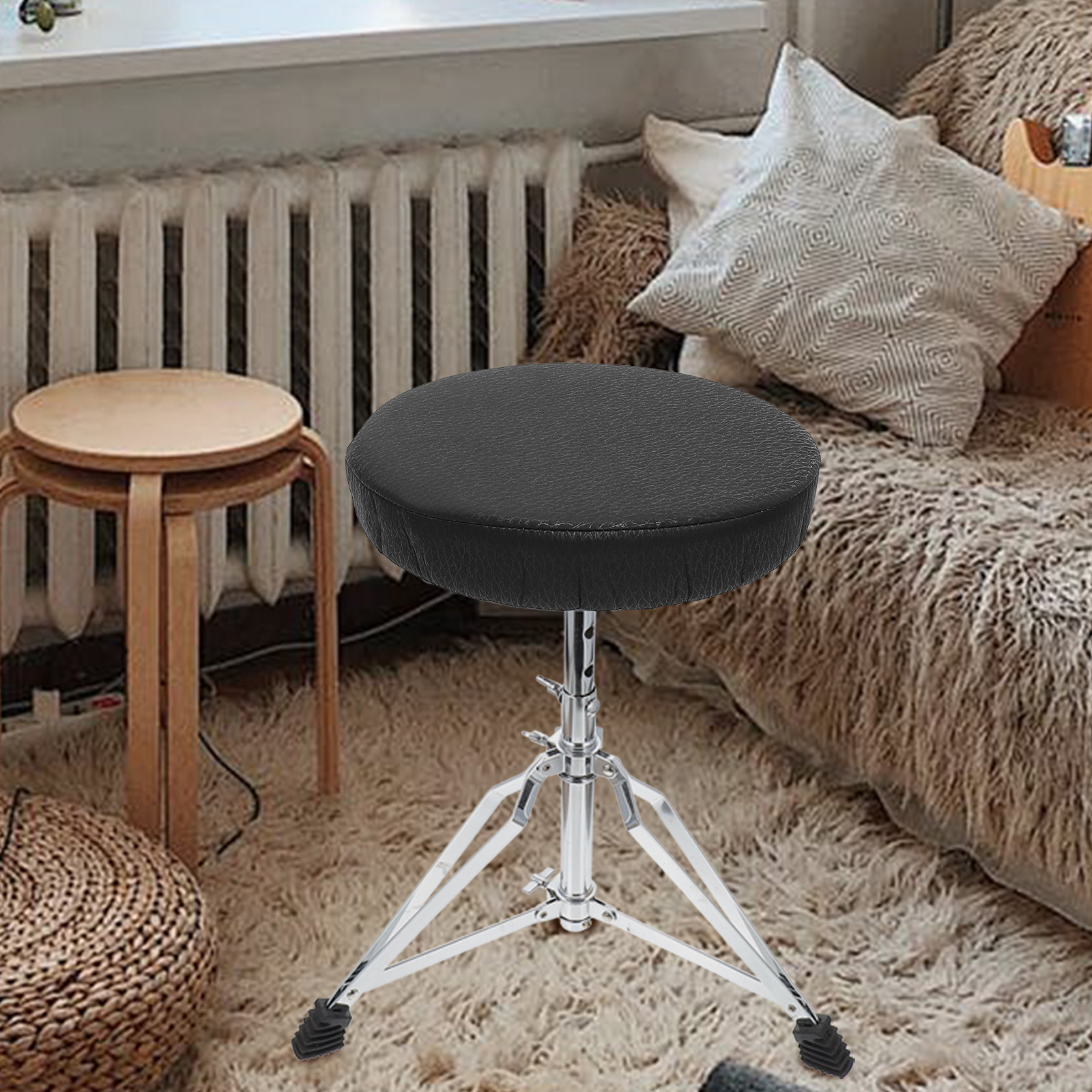Чехол для круглого стула, черн – обзор и цена Home Bar Stools