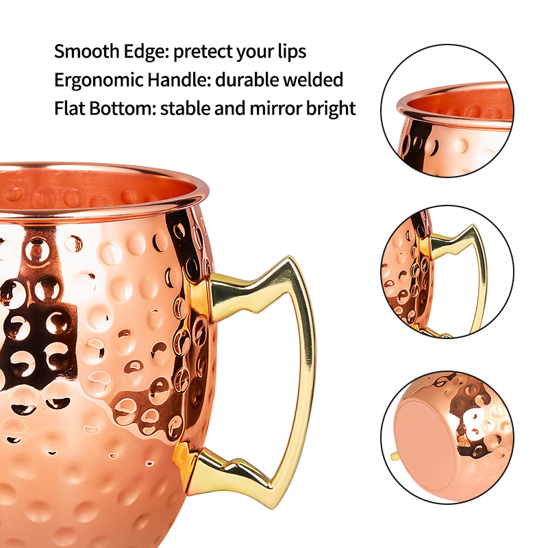 Московский мул, кружки из нерж – обзор и цена Mule Copper Mug